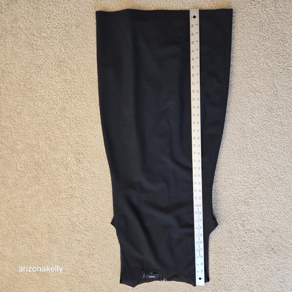 Theory Wool Sheath Dress BLACK - Picture 10 of 10